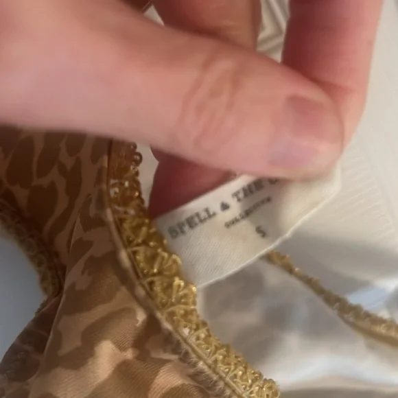 Spell designs wild thing bralette mustard XS & S - Picture 5 of 7